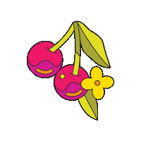 Spring Cherry Sticker by Maeve Chocolate