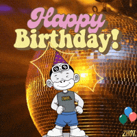 Happy Birthday GIF by Zhot