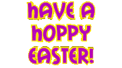 Easter Bunny Love Sticker by OpticalArtInc.