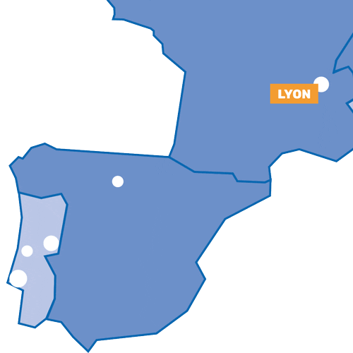 JeunesCathosLyon giphyupload lyon lisboa jmj Sticker