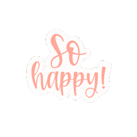 Happy Excited Sticker