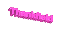thankfield thankfield Sticker