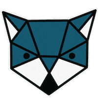 KathieKreativ fox origami fuchs kathiekreativ Sticker