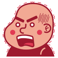 scared freak out Sticker by Alexis Tapia