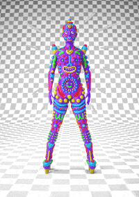 3d rainbow GIF by Gutless Wonder