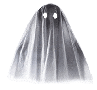 Halloween Ghost Sticker by SionaraVideo
