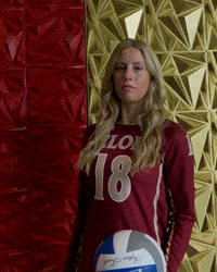 Elon Volleyball GIF by Elon Phoenix