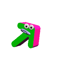 3D Look Sticker by LWZ