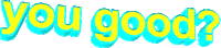 are you ok text Sticker