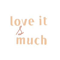 Love It So Much Sticker by La Troïka Store
