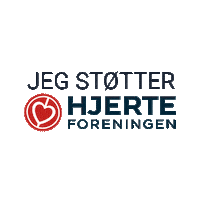 Hf Sticker by Hjerteforeningen