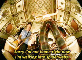 gwen stefani spiderwebs GIF