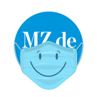 Corona Smile Sticker by MZ.de