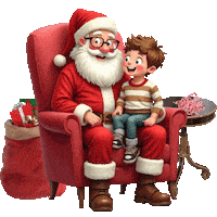 Santa Claus Sticker