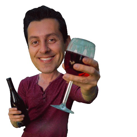 Night Out Cheers Sticker by Max Amini