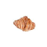 everydayflakesgifs foodie pastry croissant flakes Sticker
