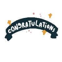 Congratulations Congrats Sticker
