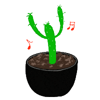 Dance Plant Sticker