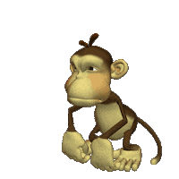 monkey STICKER