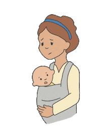 Motherhood Crying Sticker by Dr Golly