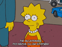 introducing lisa simpson GIF