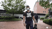 Tar Heels Walking GIF by Carolina Football