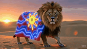 Jesus Lion GIF by chaldeanmediahistory