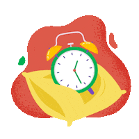 Girl Resting Sticker by Deltomed
