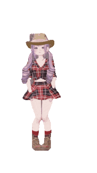 Festa Junina Girl Sticker