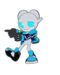 Dance Robot Sticker