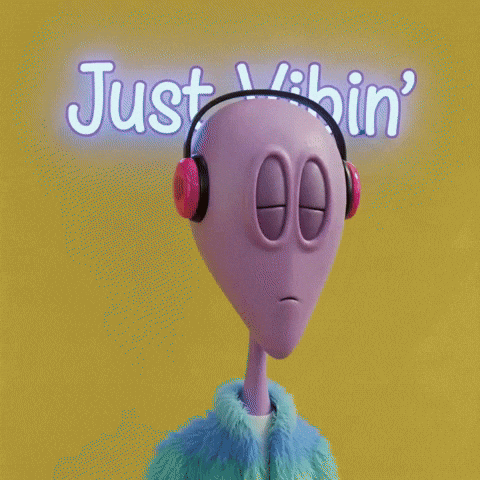 Vibe Feeling GIF by Lonely Aliens