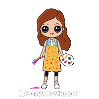 CuteEasyDrawings art life animation art art time creative vibes Sticker