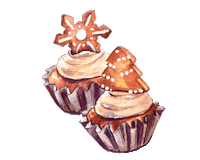 Food Christmas Sticker