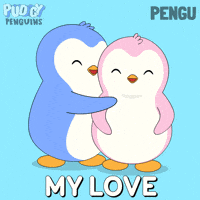 I Love You Hug GIF by Pudgy Penguins