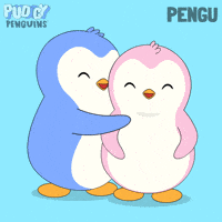 I Love You Hug GIF by Pudgy Penguins