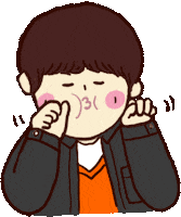 elmoivy tiger seonho kimseonho mow Sticker