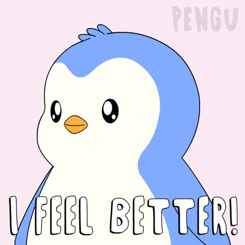 Heal Feeling Good GIF by Pudgy Penguins