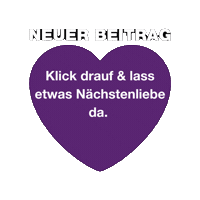 New Post Love Sticker by DiakonieSachsen