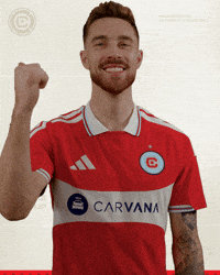 Happy Chicago Fire GIF by Chicago Fire Football Club