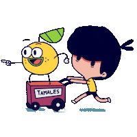 Feliz Frutas Sticker