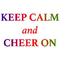 fun keep calm Sticker by WallDecaux