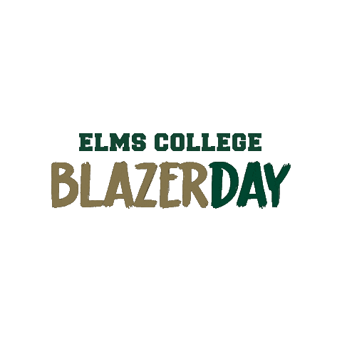 Blazers Sticker by Elms College