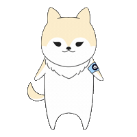 犬 Yes Sticker