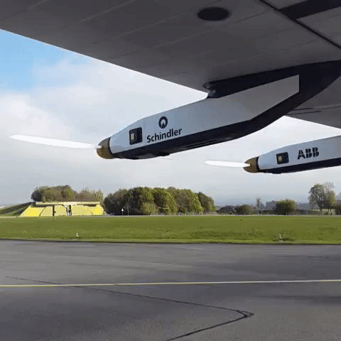 engine GIF by Solar Impulse