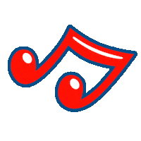 Nota Musical Corchea Sticker by TOY CANTANDO