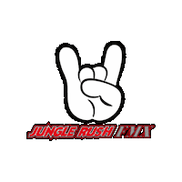 Rock On Bike Sticker by Jungle Rush FMX