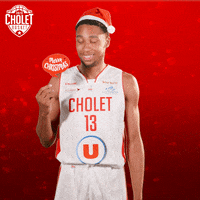 Sport Christmas GIF by Cholet Basket