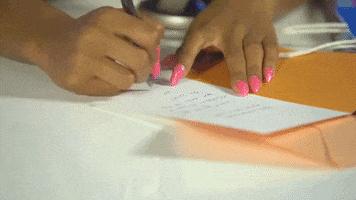 FuseMedia writing handwriting notes note GIF