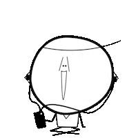 Podcast Headphones Sticker by dailybred