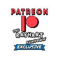 rayhartrundown podcast exclusive patreon rundown Sticker